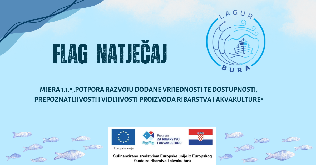 Izmjena #1 za I. FLAG Natječaj u okviru Mjere 1.1. iz LRSR FLAG-a BURA 2021.-2027.